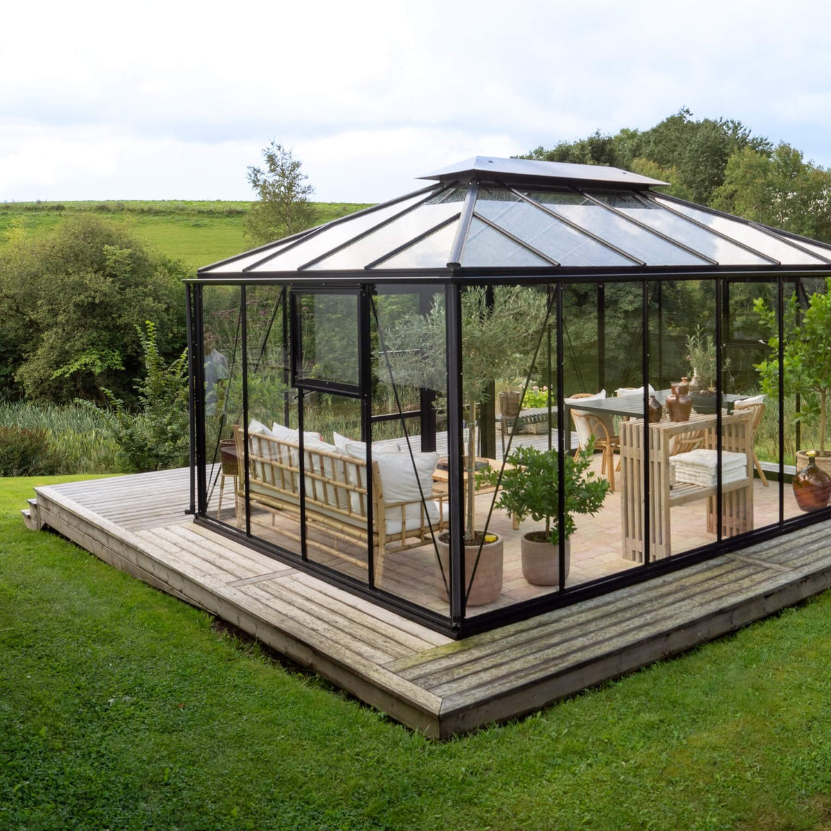 Drivhus Royale Cube 14.5 m² 2.0