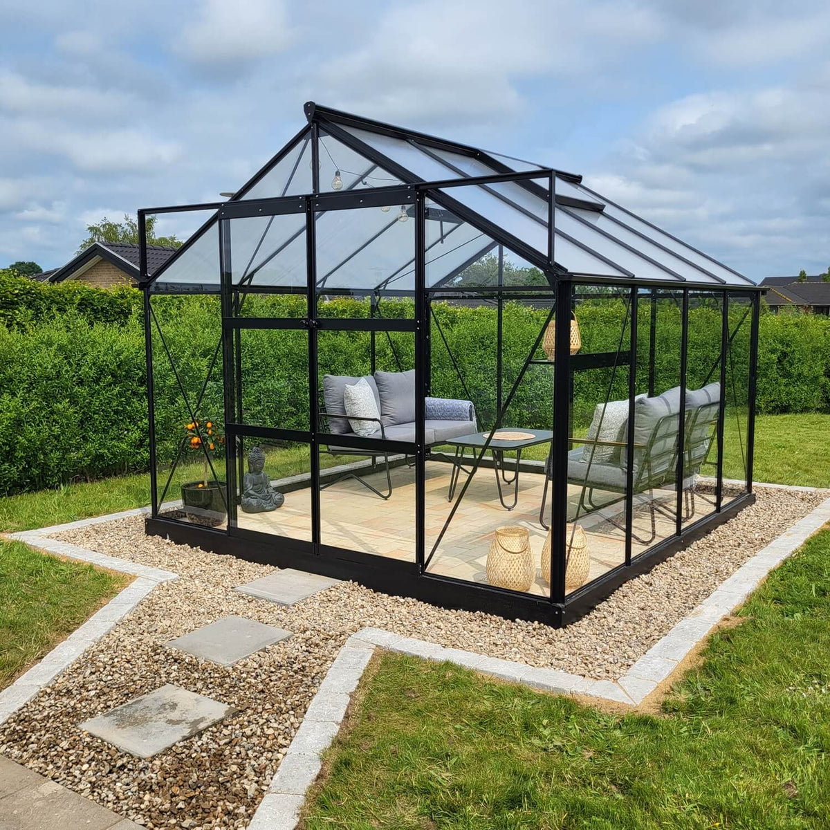 Drivhus Solid 8.5 M²