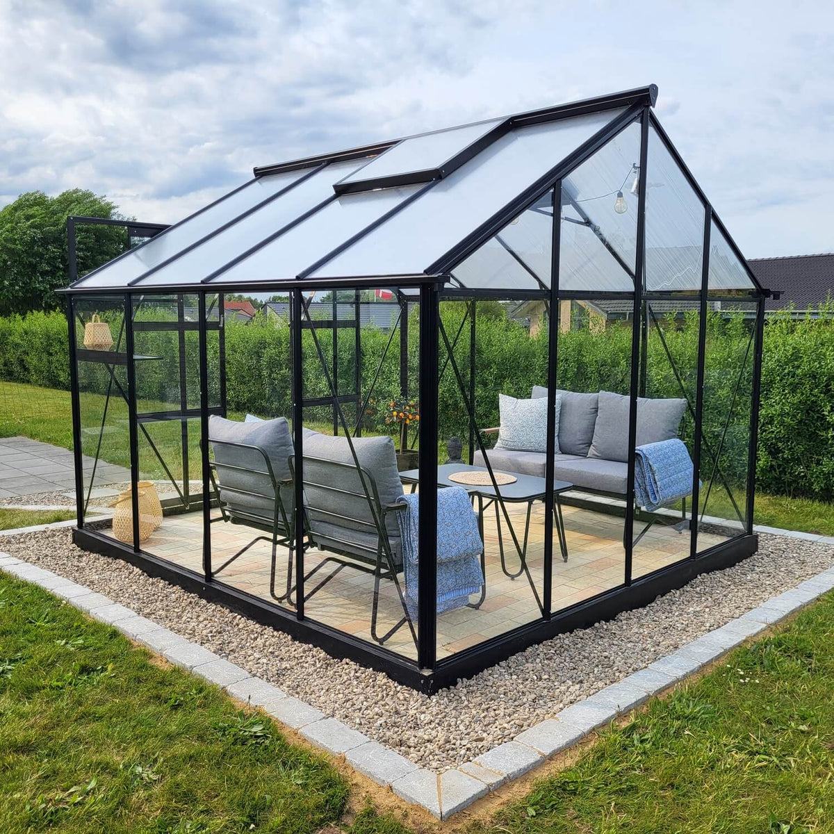 Drivhus Solid 8.5 M²