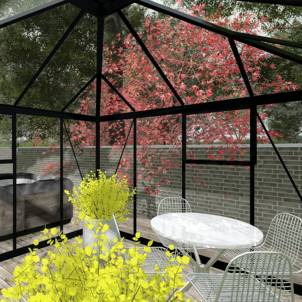Drivhus Royale Cube 9.8 m² 2.0