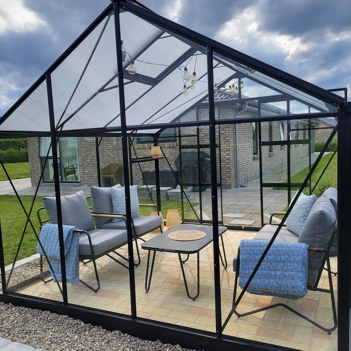 Drivhus Solid 8.5 M²