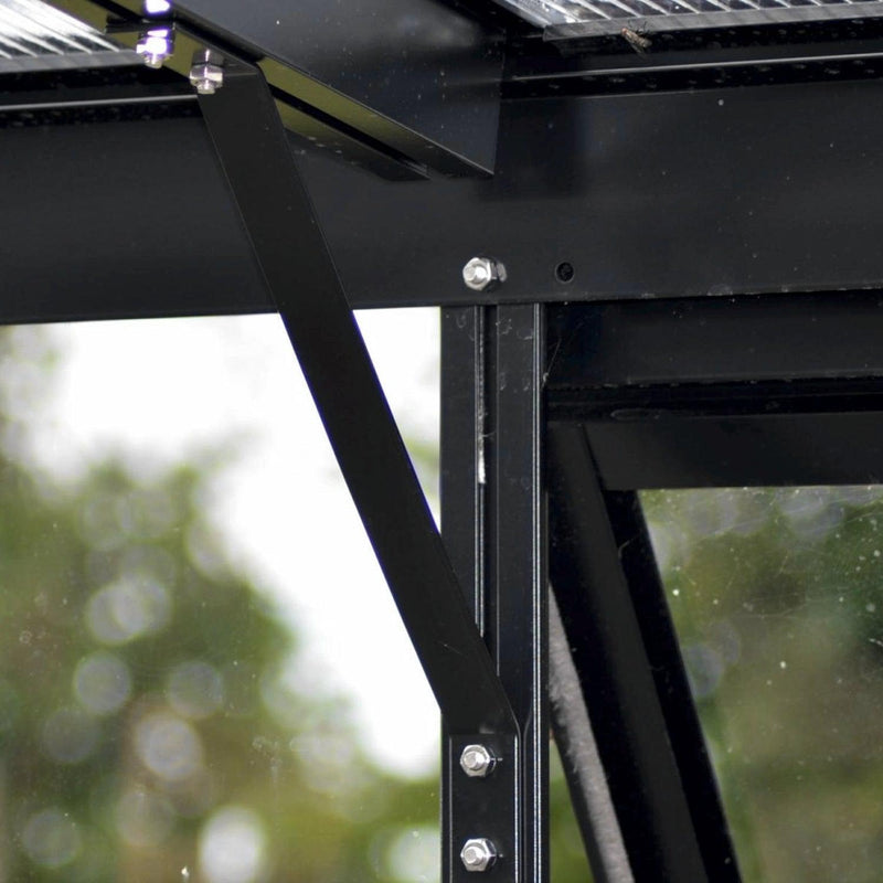 Royale 14,2 M² vægdrivhus-Vægdrivhus-Hobbydrivhuse