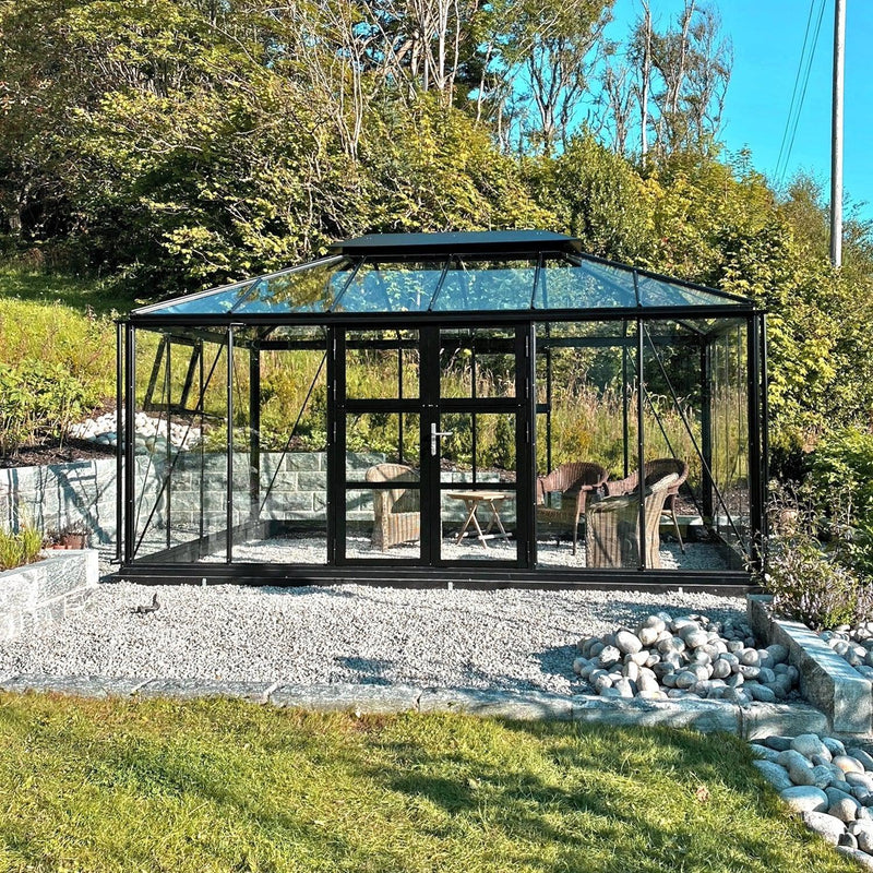 Royale Cube 14,5 m² drivhus-Drivhuse-Hobbydrivhuse