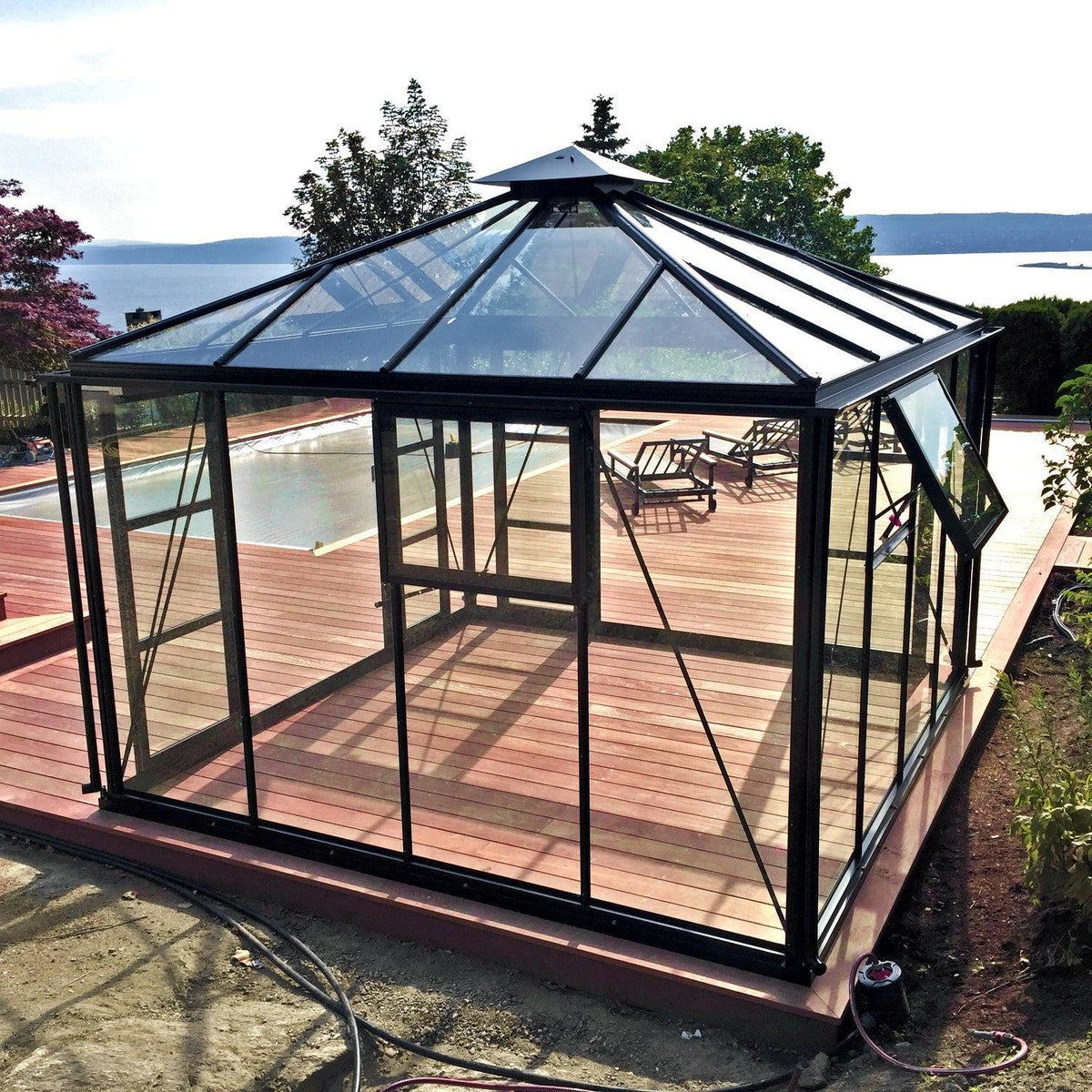 Royale Cube 9,8 m² drivhus-Drivhuse-Hobbydrivhuse