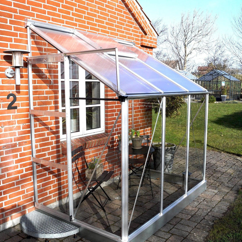 Solid 6,3 M² vægdrivhus-Vægdrivhus-Hobbydrivhuse