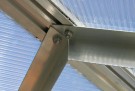Nyhet! Solid Lysthus 6,5 m². Blank aluminium  thumbnail