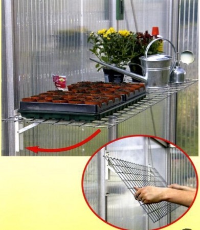 Nedfellbar hylle 40 x 120 cm