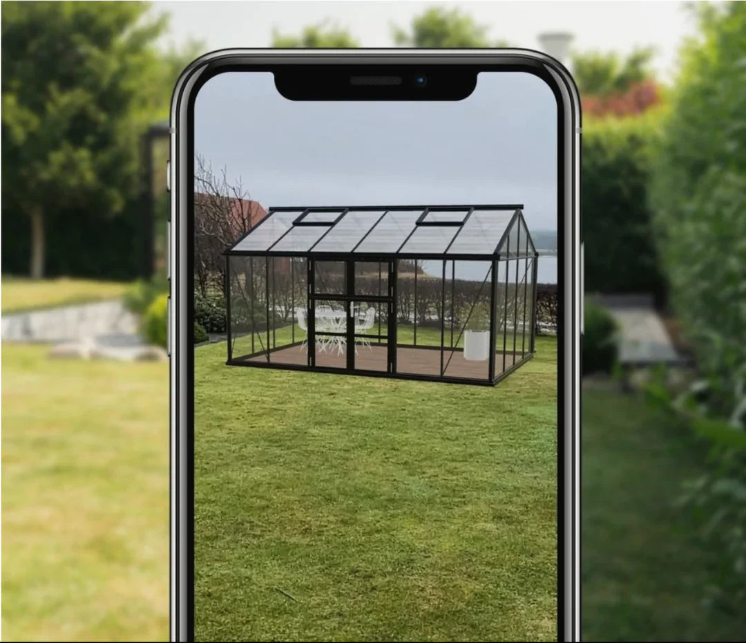 Opplev våre drivhus i din egen hage før du kjøper!