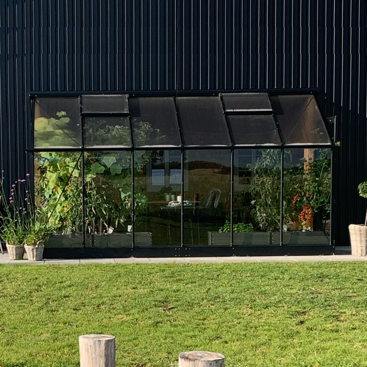 Veggdrivhus Solid 4.3 M²