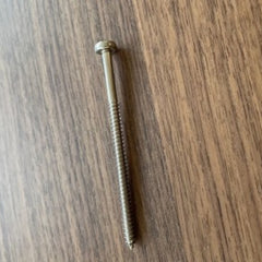 10 stk rustfrie stålskruer m5x80