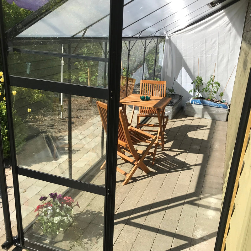 Veggdrivhus Solid 6.3 M²