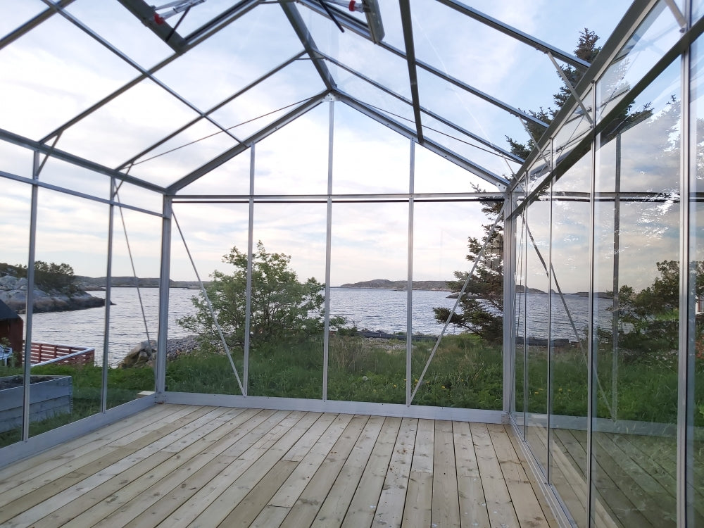 Deluxe 10,5 kvm: Forsterkningsskinne til tak og vegg.