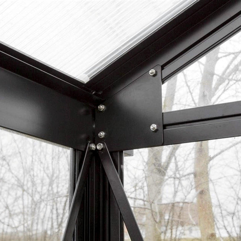 Royale 16,5 M² vægdrivhus-Vægdrivhus-Hobbydrivhuse