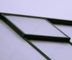 Takluke til Royale drivhus, sortlakkert.