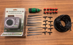 Dryppvanning for trykkvann 10 dyser.