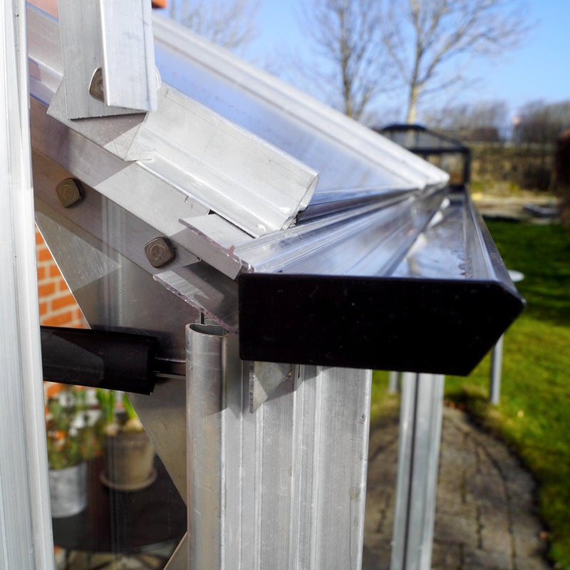 Solid 4,3 M² vægdrivhus-Vægdrivhus-Hobbydrivhuse