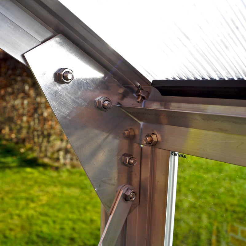 Solid 4,3 M² vægdrivhus-Vægdrivhus-Hobbydrivhuse