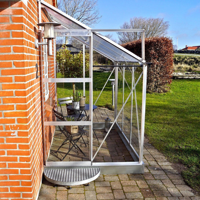 Solid 5,3 M² vægdrivhus-Vægdrivhus-Hobbydrivhuse